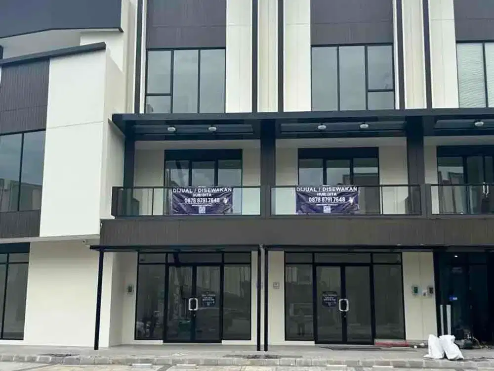 Disewakan Ruko Gandeng Sorrento Grande West Hadap Jalan Utama