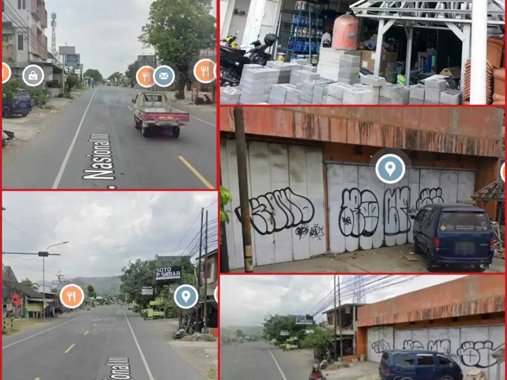 Ruko usaha pinggir jalan wonosari piyungan cocok segala usaha