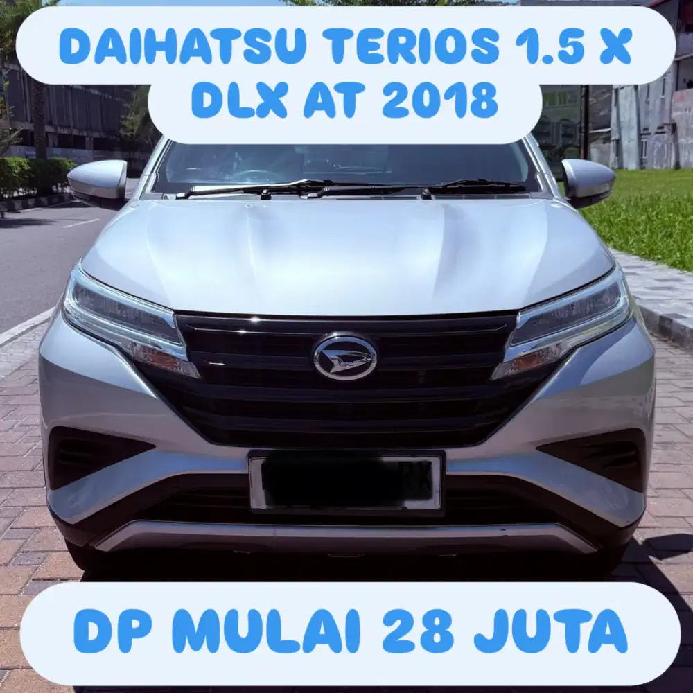 DAIHATSU TERIOS 1.5 X DLX AT 2018 DP 28 JUTA