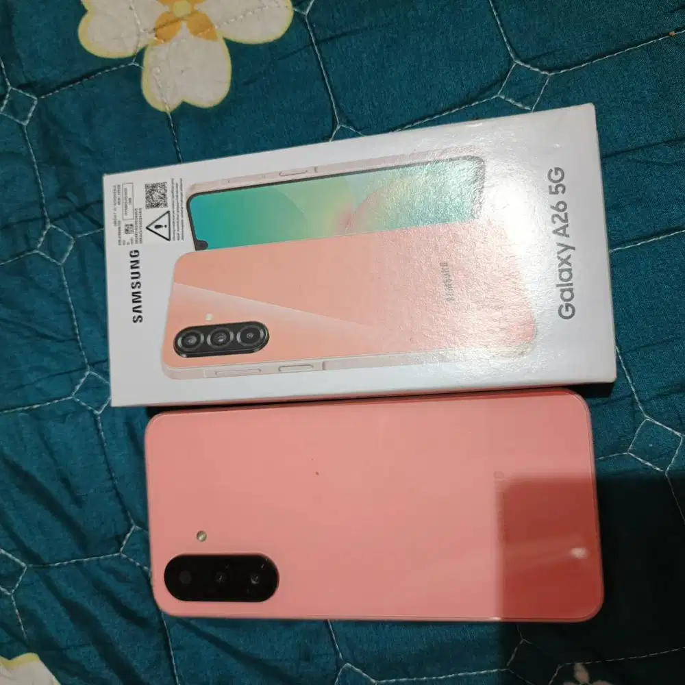 samsung galaxy A26 5G  pemakaian 5 bulan masih gres
