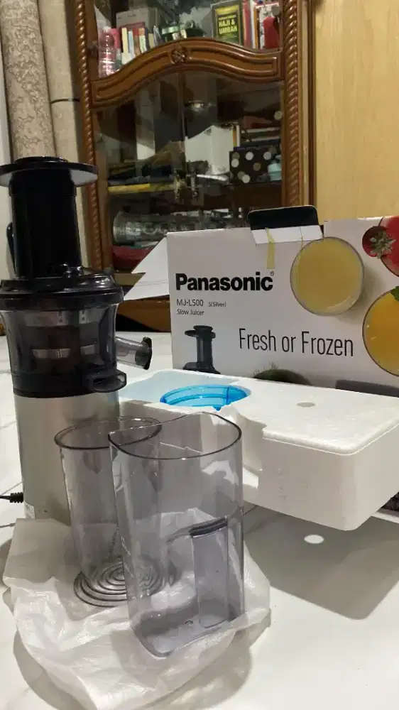 Slow Juicer Panasonic MJ-L500 Original (Baru)