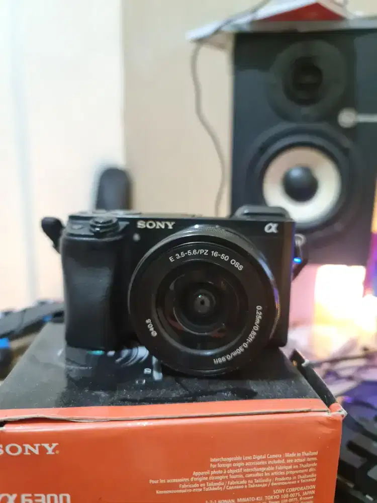 Kamera mirrorless sony a6300+kit fulset