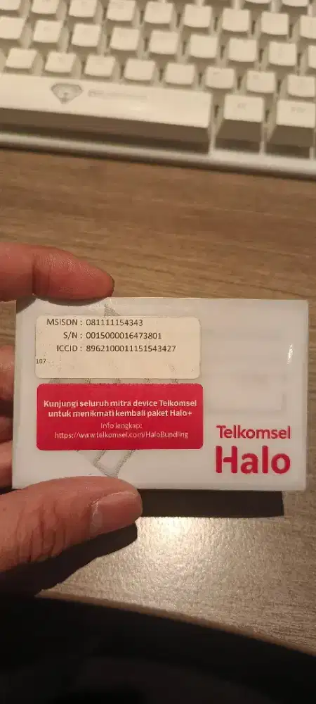 Dijual Nomor Cantik - Simpati Halo