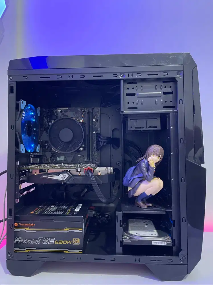 CPU Komputer Gaming & Editng i3 9100f RAM 16GB VGA RX 570 8GB