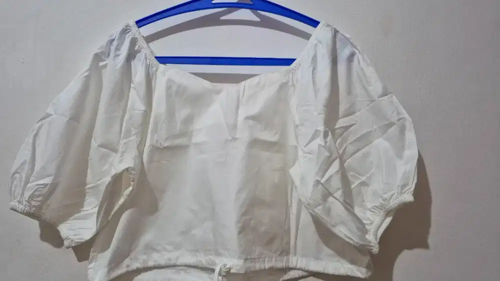 Baju wanita putih fit to XL