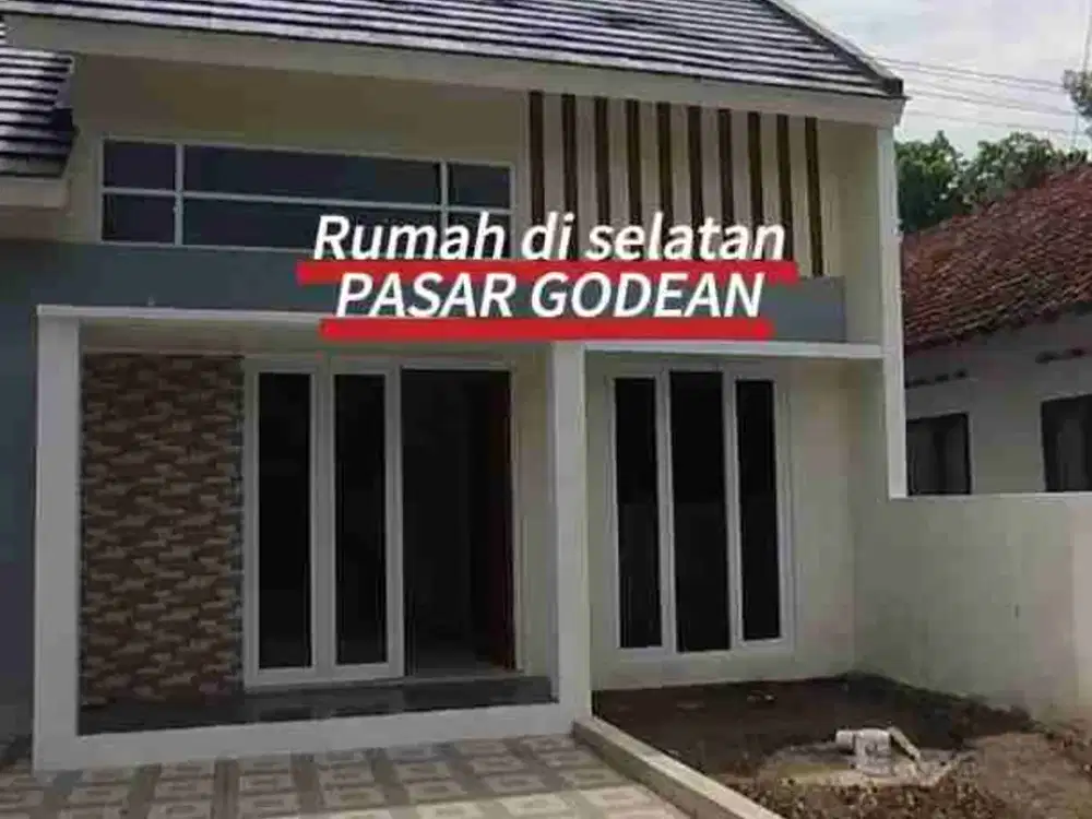 rumah dijual rumah baru, di selatan pasar godean