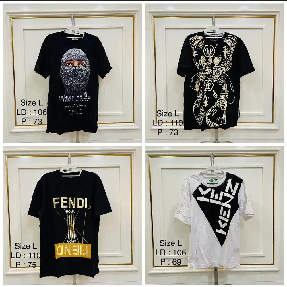 Kaos brand new / baru