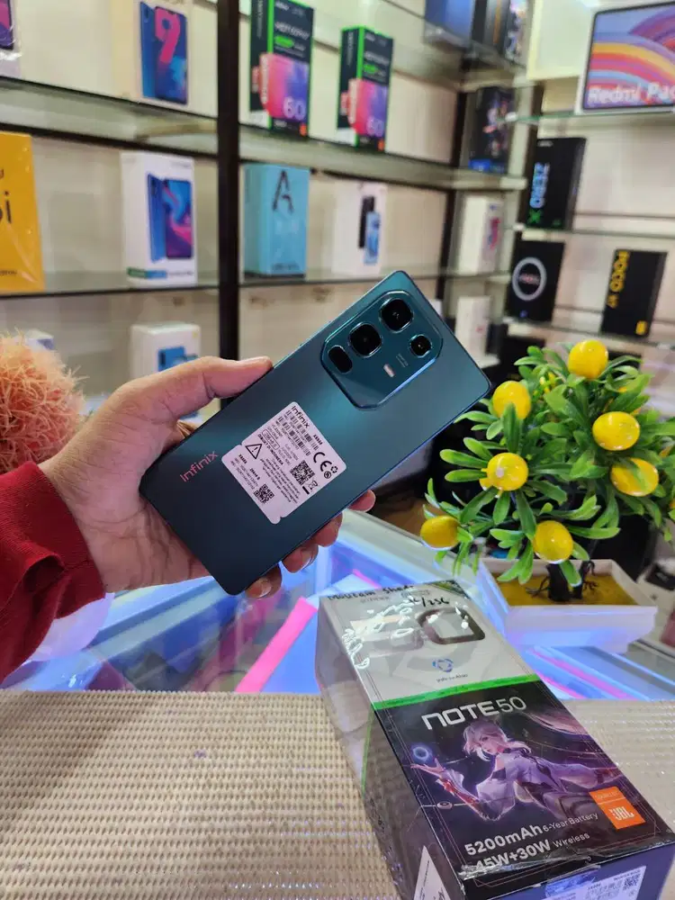 Infinix Note 50 Ram 8+8Gb/ 256Gb Fullset Mulus Original 100% Like New