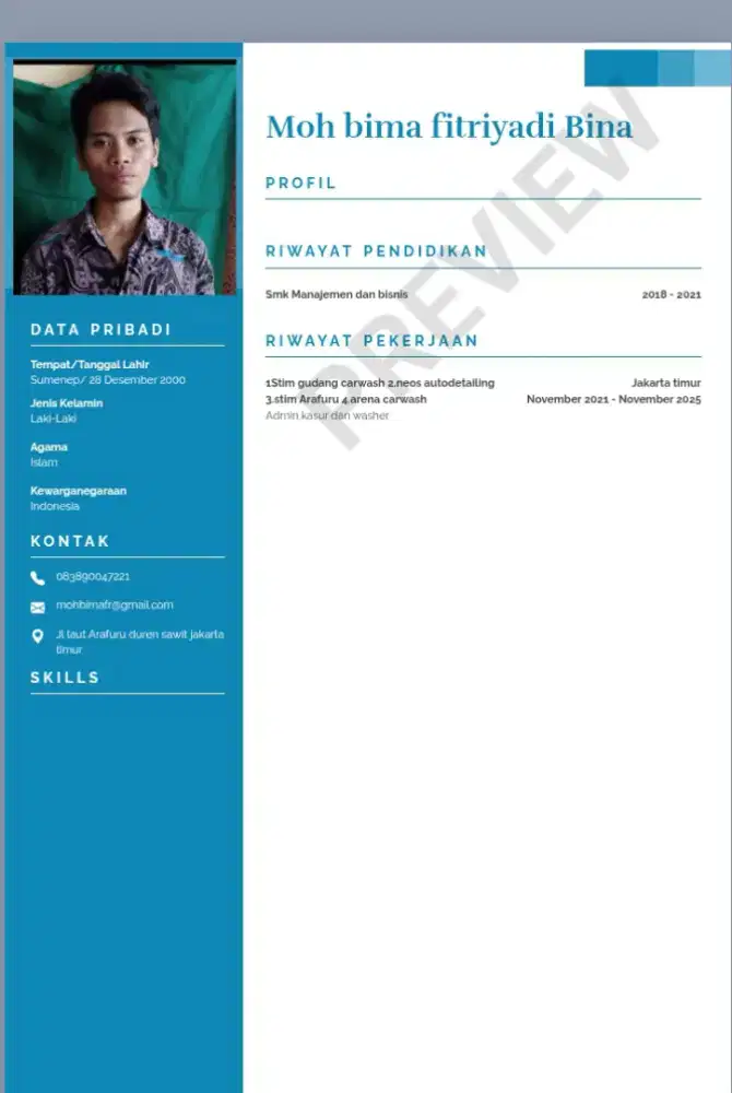 Cari pekerjaan stim mobil/detailing