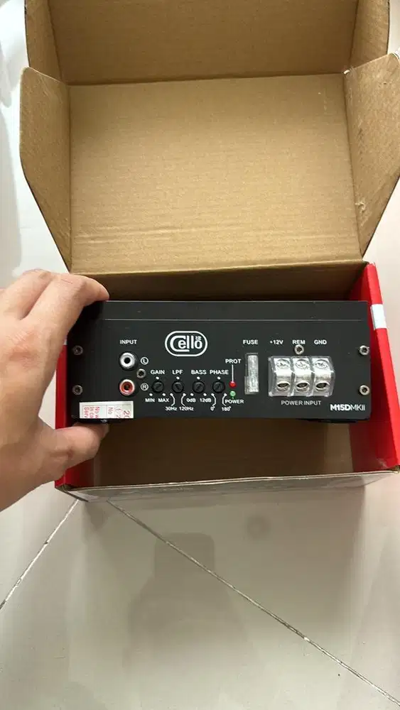 Speaker cello sub+ power