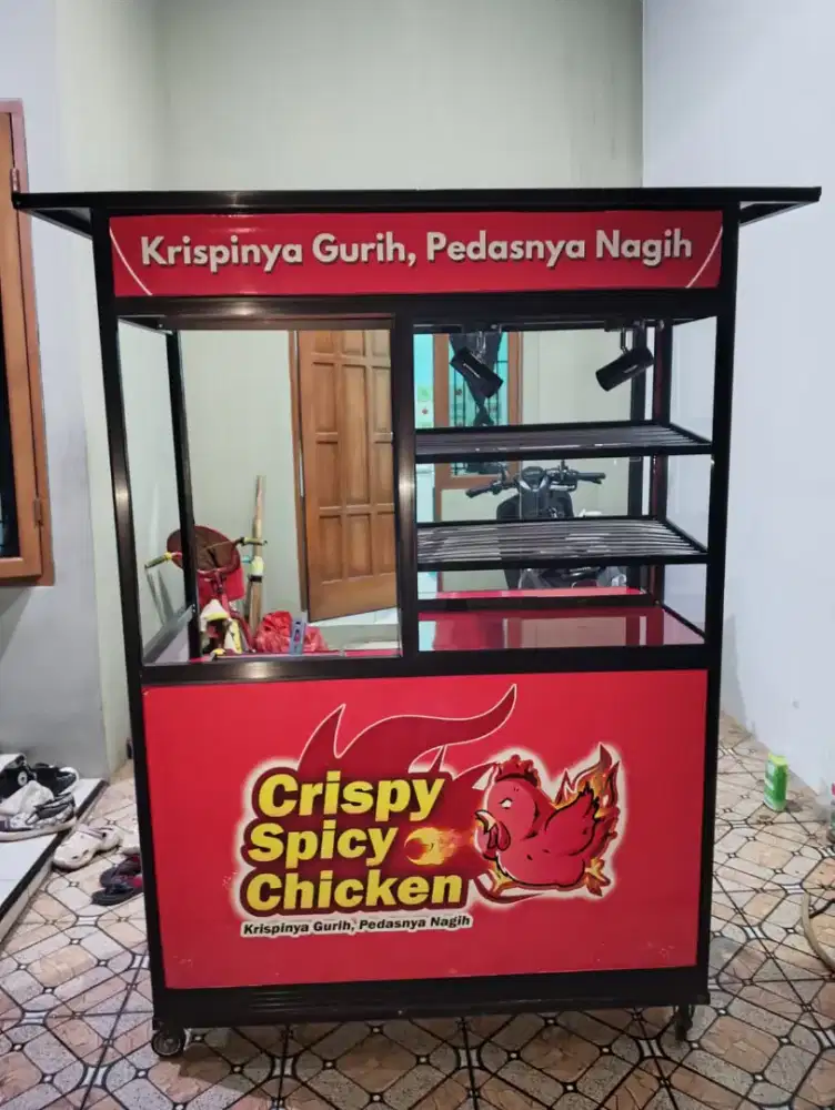 Dijual Gerobak Ayam goreng/geprek