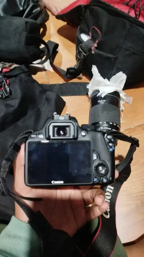 Jual kamera Canon 100D X7