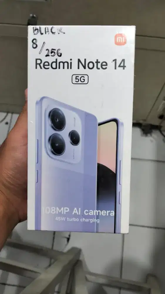 Xiaomi redmi note 14 5G (8/256) new spesial promo