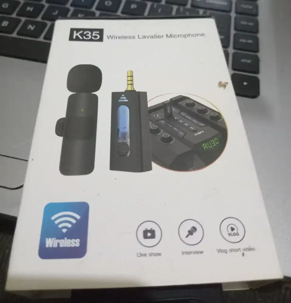 Wireless Lavelier Microphone K35