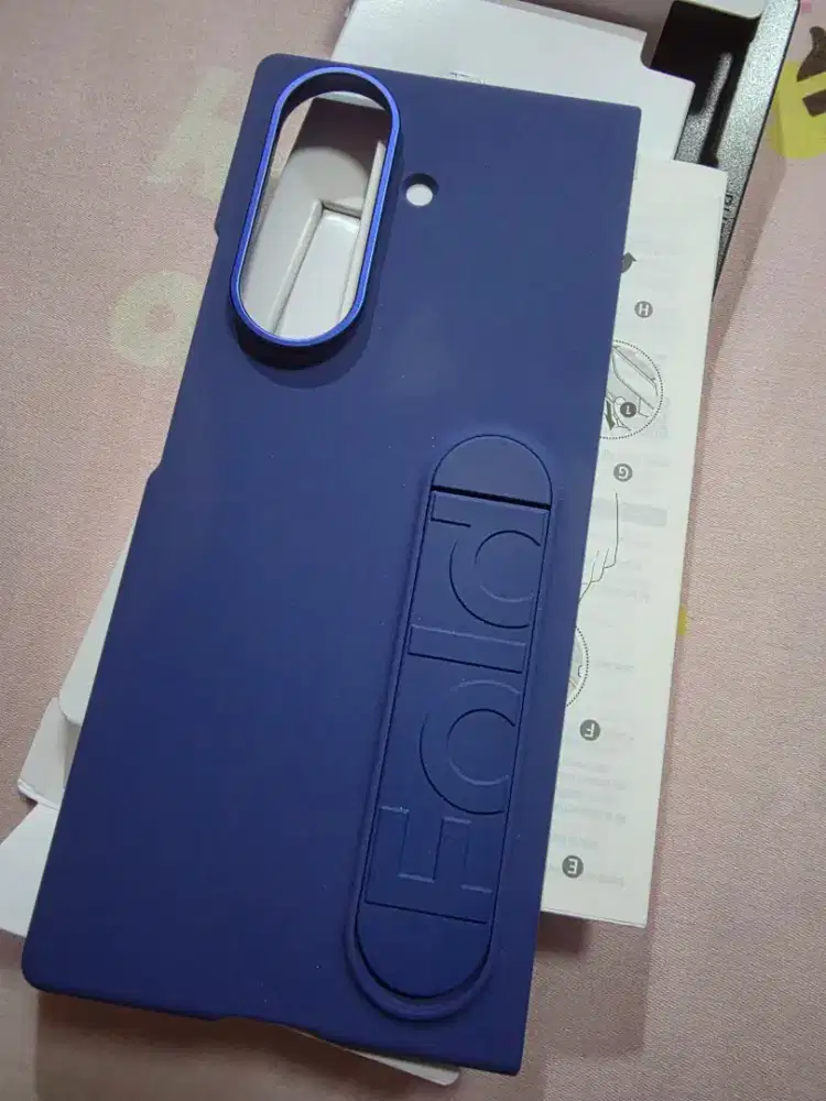 Samsung Galaxy Z Fold 7 Silicone Case Original Blue