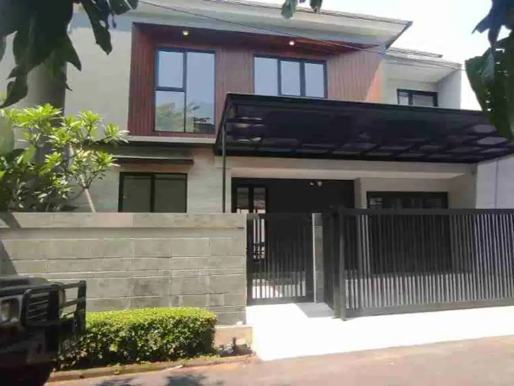 Rumah Cantik Minimalis Modern Dalam Komplek Bintaro Jaya Sektor 9