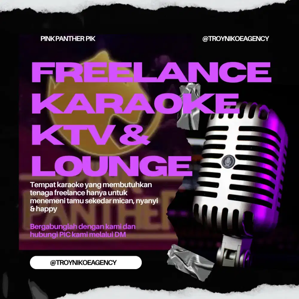 Lowongan Kerja Freelance Karaoke PIK