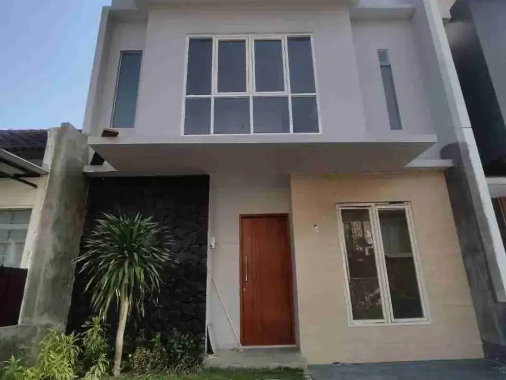 Baru 2 Lantai‼️Jual Rumah Minimalis Modern Bukit Palma Surabaya Barat