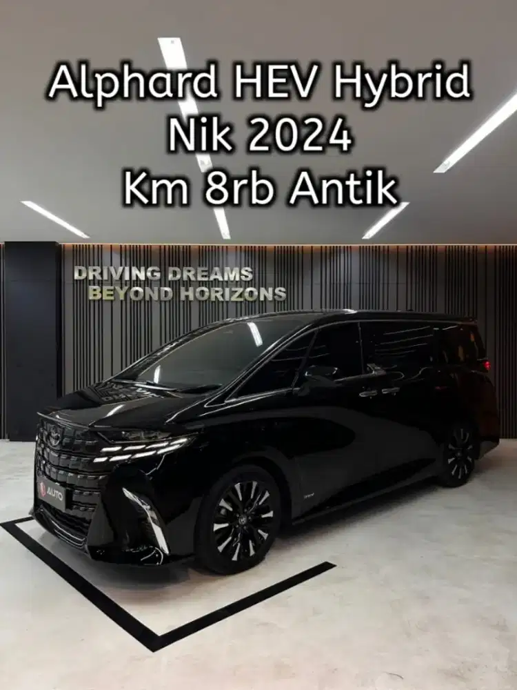 Toyota Alphard 2.5 HEV Hybrid 2025 Hitam