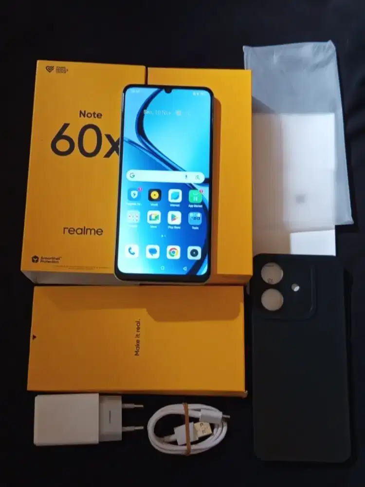 Realme Note 60x ram 4/128Gb fulsett original