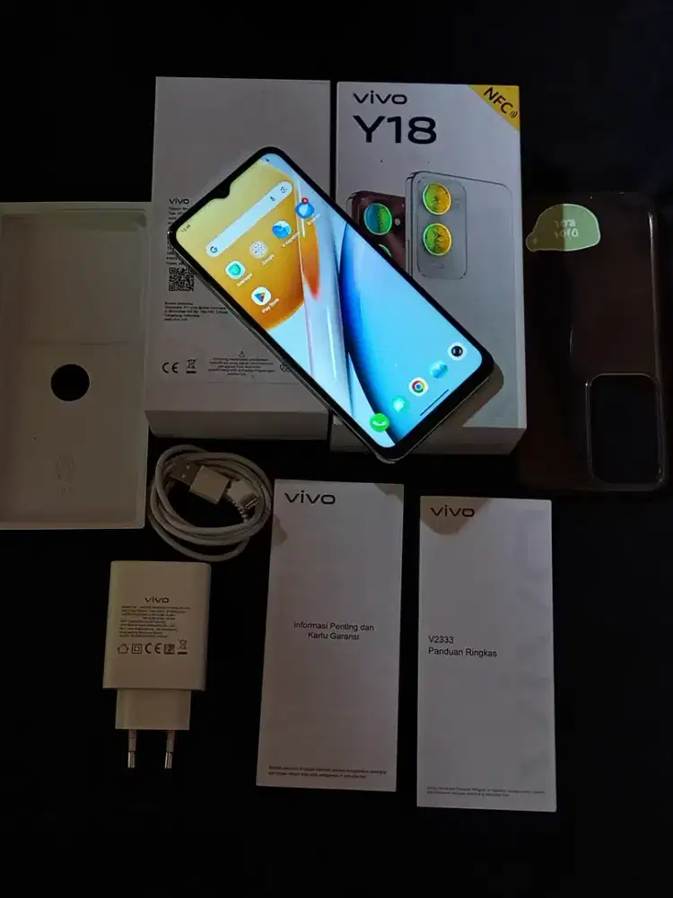 Vivo Y18 ram 4+4/64Gb mulpis fulsett original