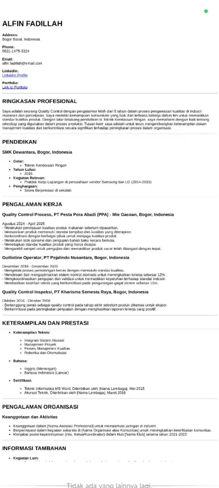 mencari lowongan pekerjaan