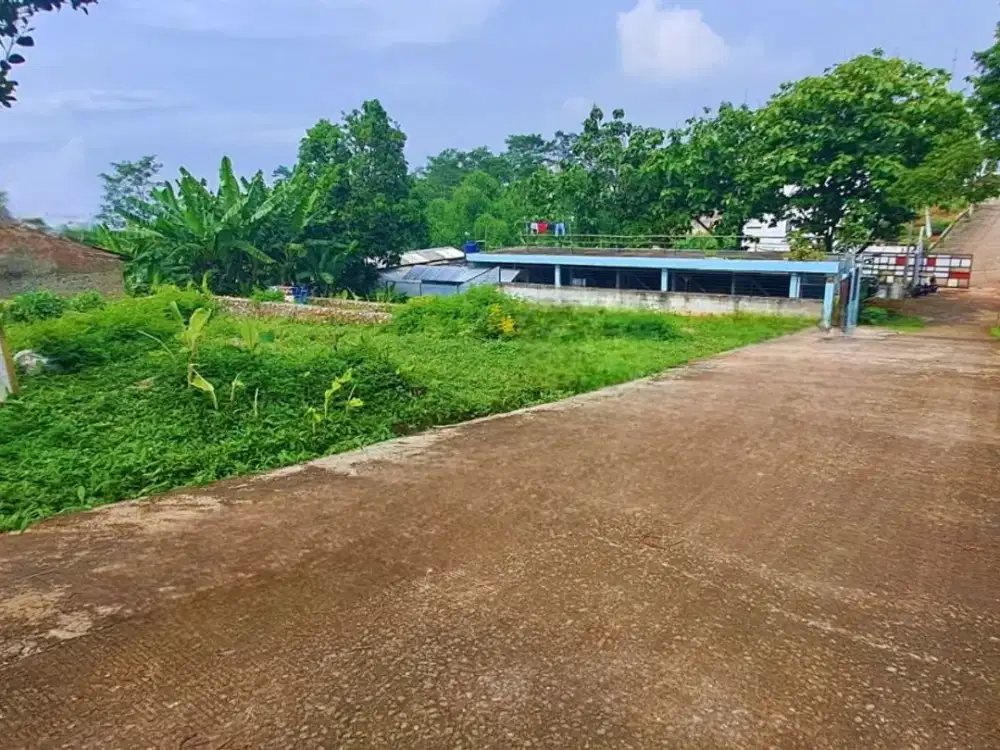 JANGAN CARI LAGI! Kavling 156m² Sisa 1 Unit Persis di Depan Akses Jalan Utama Cileunyi!