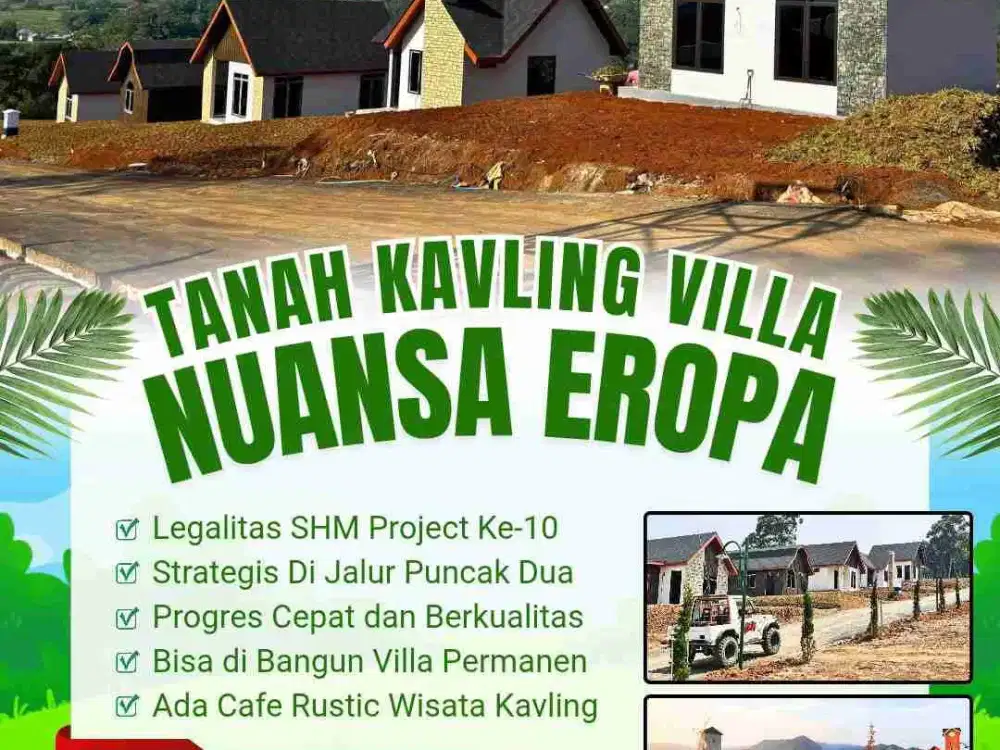 keindahan kesejukan kenyamanan kavling the hanjawong villas