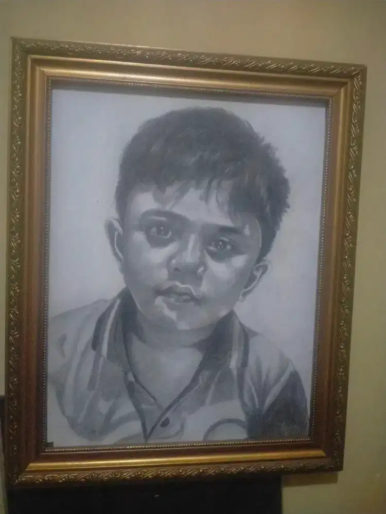 Menerima pesanan lukisan sketsa wajah