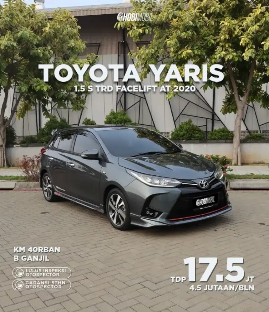 Yaris 1.5 S TRD Facelift AT Thn 2020