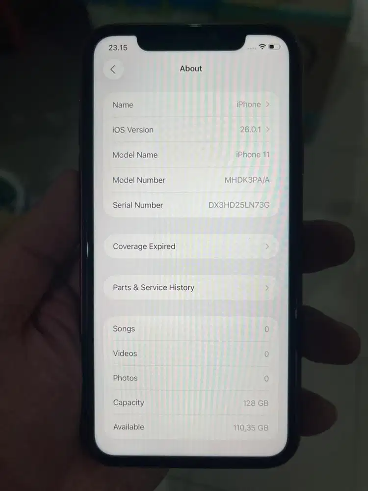 iPhone 11 128GB ex iBox warna merah