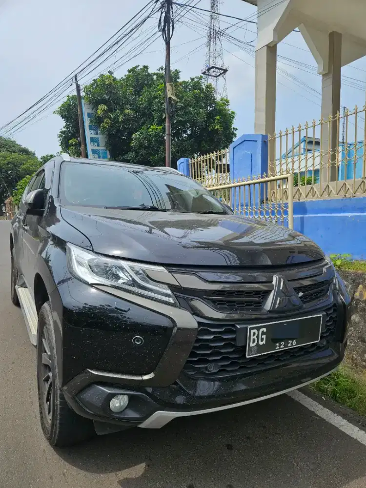 Pajero sport dakar anps 2019 hitam pribadi