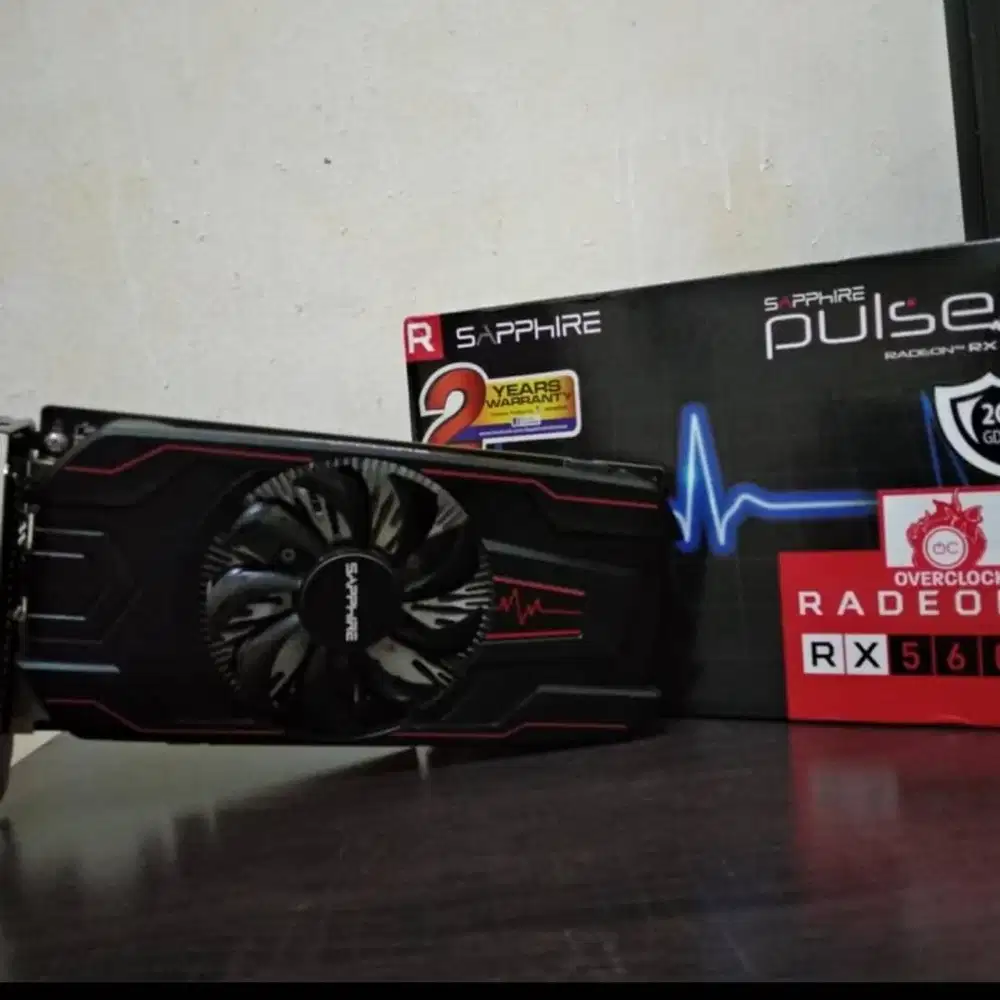 VGA RX 560 SHAPPHIRE 2 GB OC MULUS