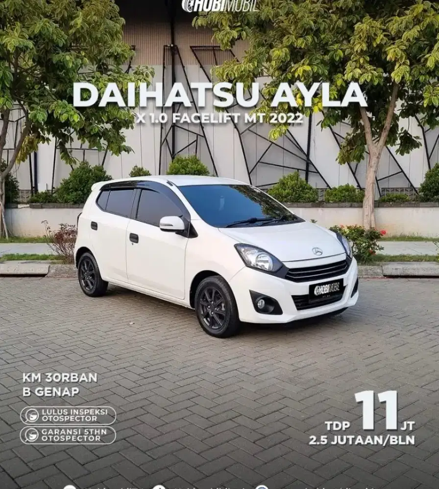 Ayla X 1.0 Facelift MT Thn 2022