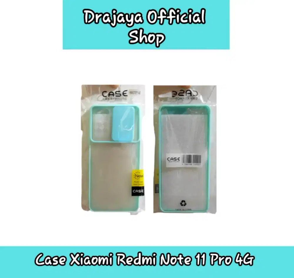 Casing Hp Xiaomi Redmi Note 11 Pro 4G - Softcase Slide Camera Tosca