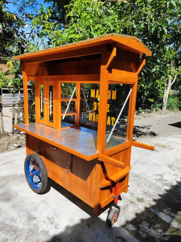 Gerobak Bakso Mie Ayam jg Melayani Pesanan Gerobak Bubur Sate Soto dlL