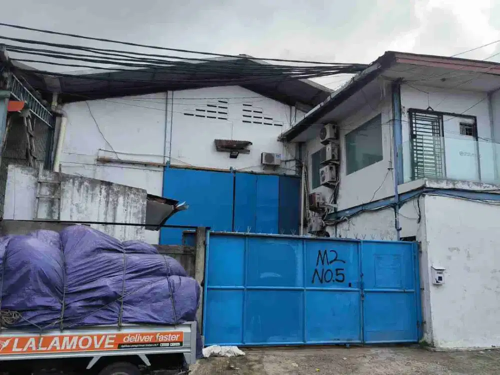 Disewakan Gudang Kapuk Kamal uk 732m