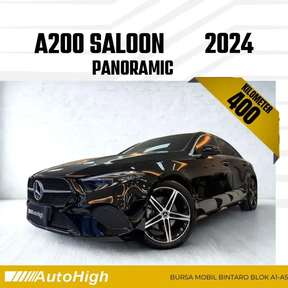DP10% [Km.400 Perak] A200 Sunroof 2024 Black Reg 2025 #AUTOHIGH