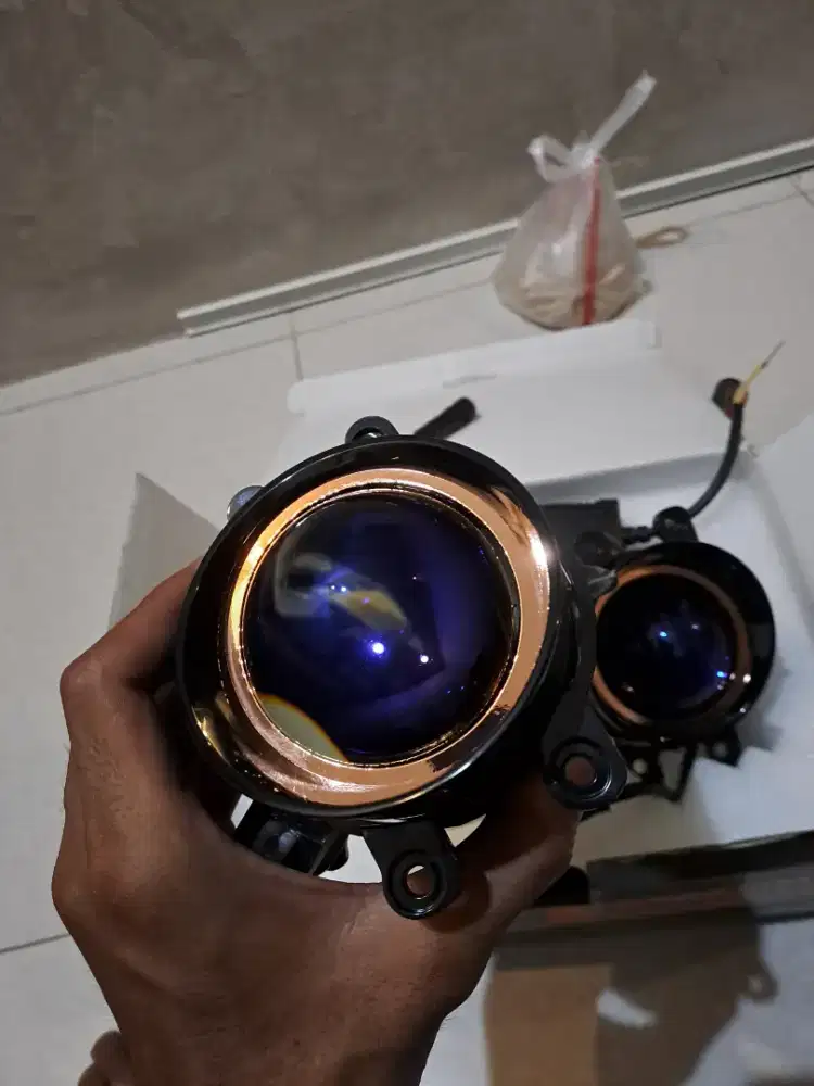 BU ! Foglamp Biled Bumper Mobil Toyota 3 inch merk Shinagawa