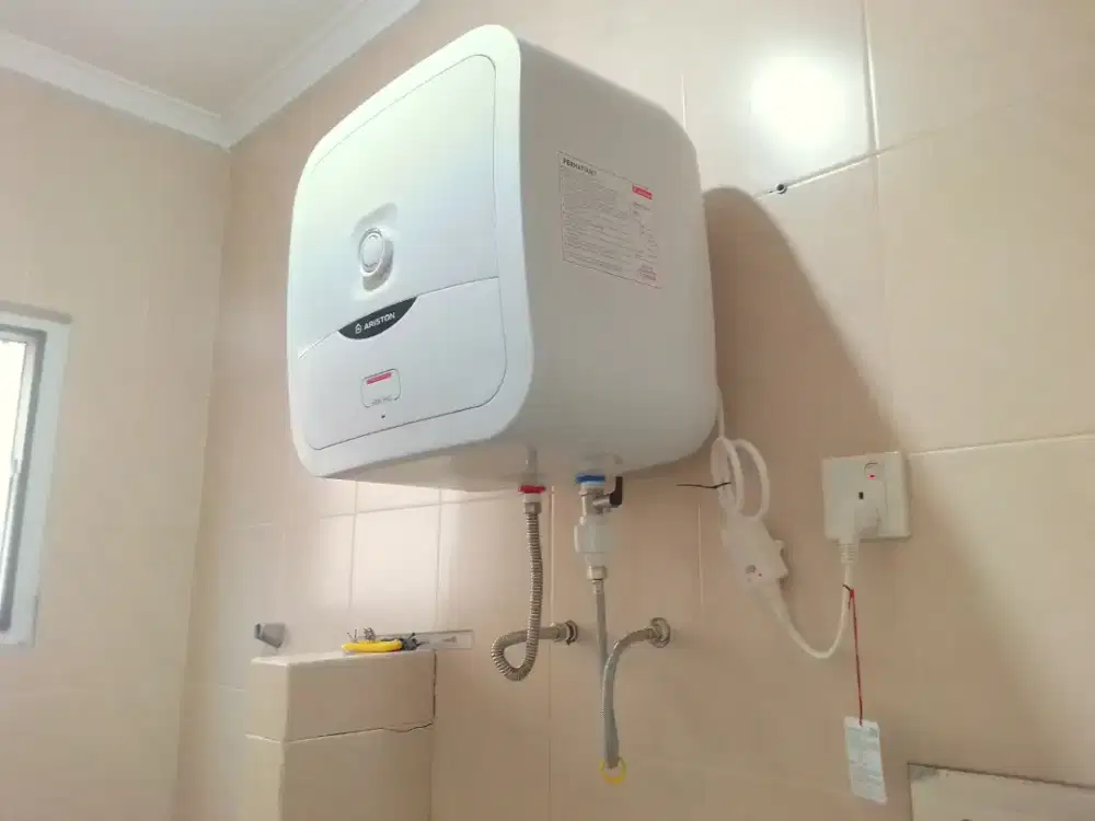 Jasa pasang water heater listrik dan gas Jabodetabek