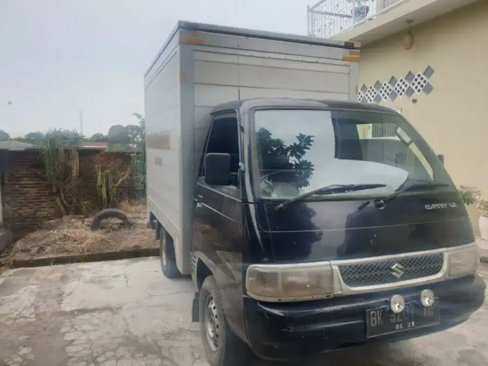Dijual suzuki Carry tahun 2016 sudah pakai box Alumunium karoseri