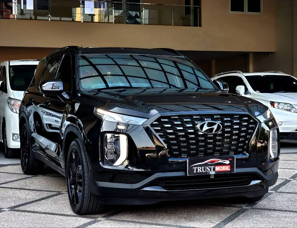7 SEATER!! HYUNDAI PALISADE DIESEL SIGNATURE PANORAMIC 2021 BLACK