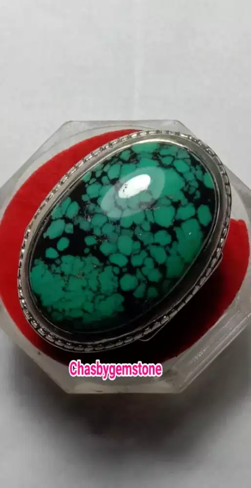 Batu Pirus Persia Beras kutah-Cincin Pirus Hubei Beras wutah mulus