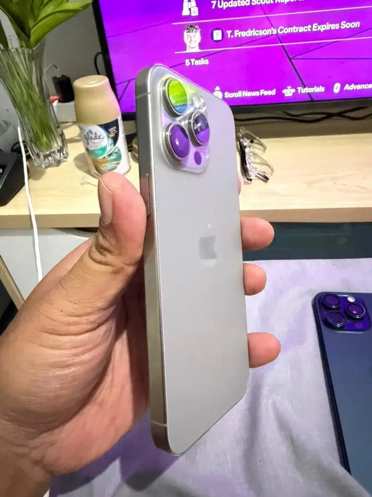 iPhone 15 Promax Natural titanium 256 GB Ex ibox