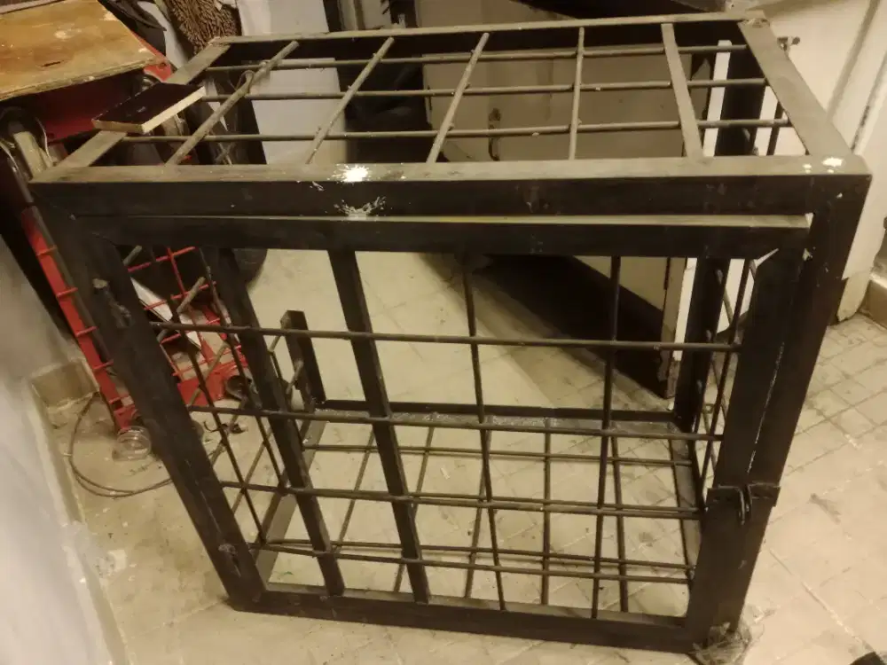 Kerangkeng Kompresor AC/Sanyo Besi tebal tempahan