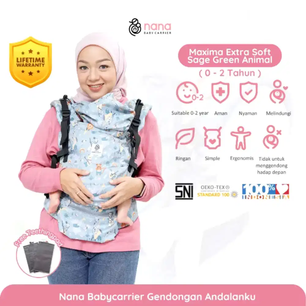 BARU Gendongan SSC Nana Maxima bisa untuk newborn