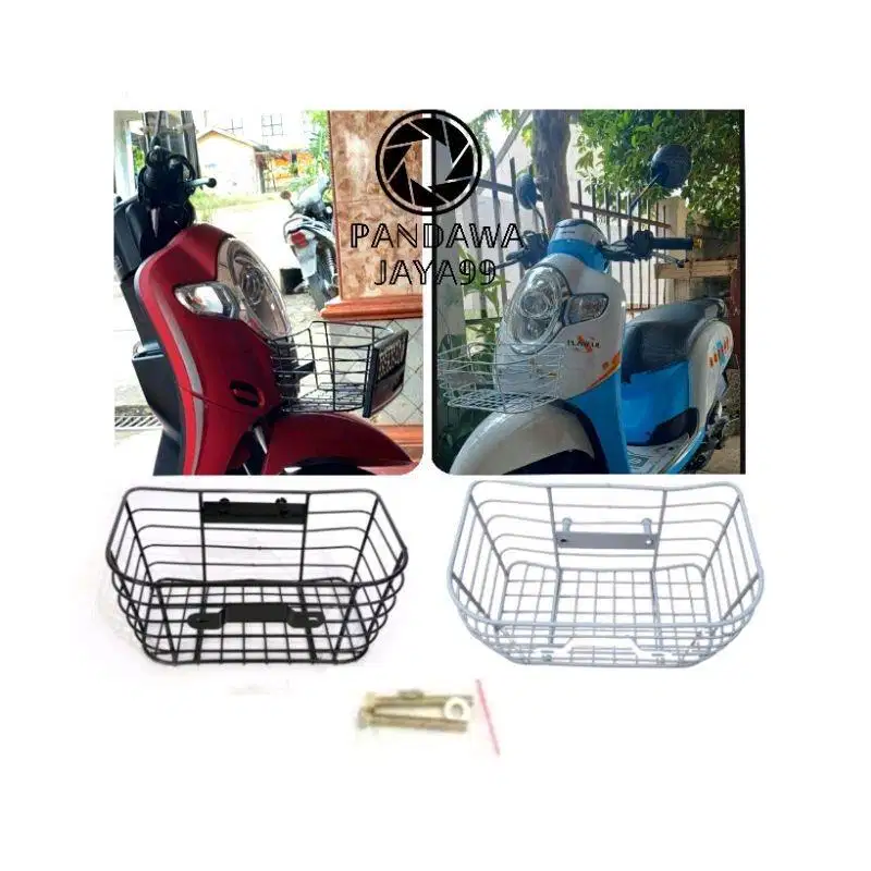 keranjang belanja sayur depan honda
