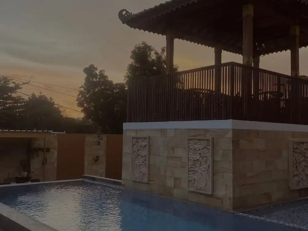 Dijual villa dibangunjiwo dekat  desa wisata kasongan, kampus UMY