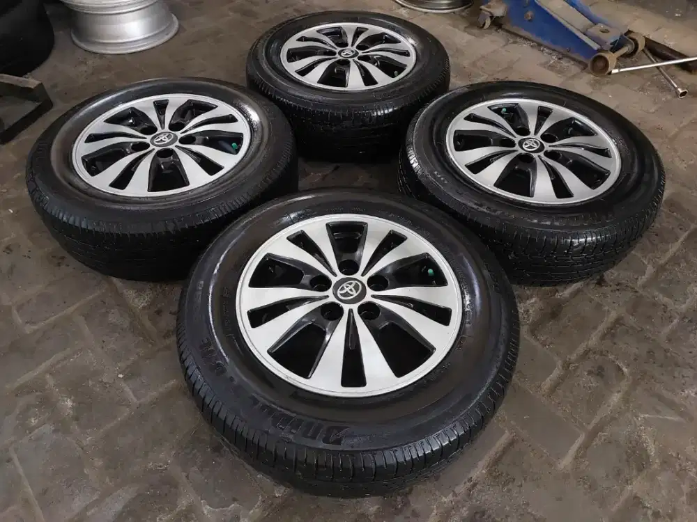 Velg Ban 90% Ori Innova R15 Hilux Granmax Luxio APV Carry Camry Nav1