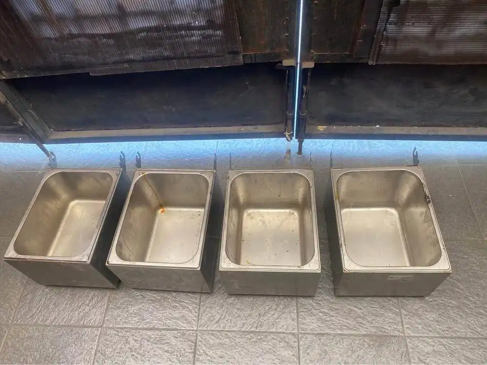 Food pan stainles. (TIDAK ADA TUTUPNYA)